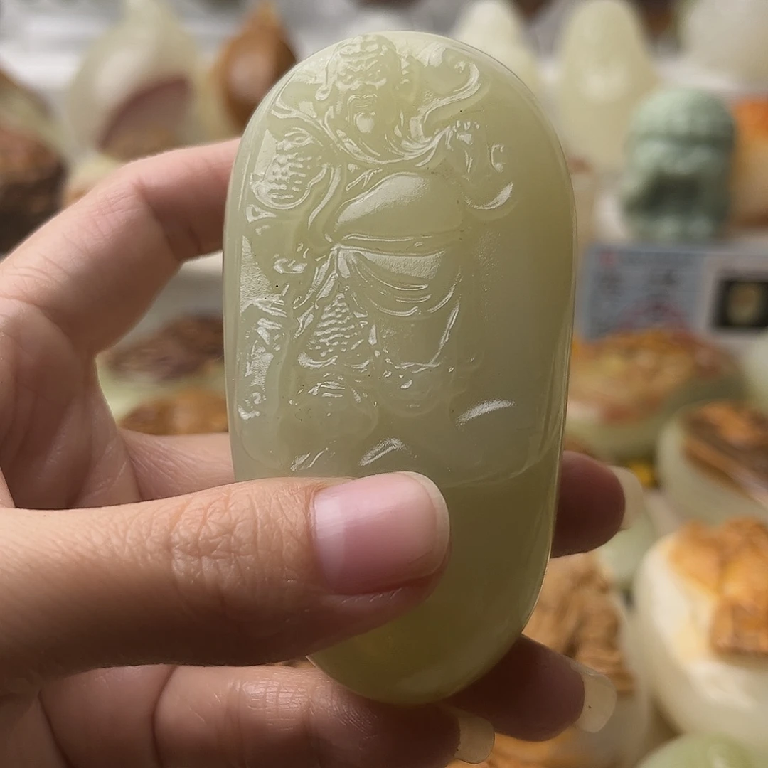 石材古青石不退换关公