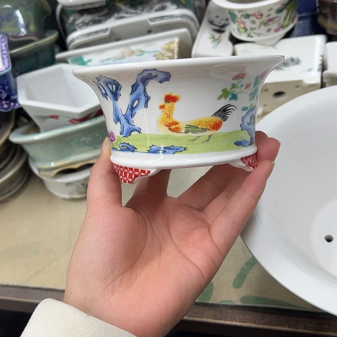 花盆紫砂214号瑕疵13/6.5cm