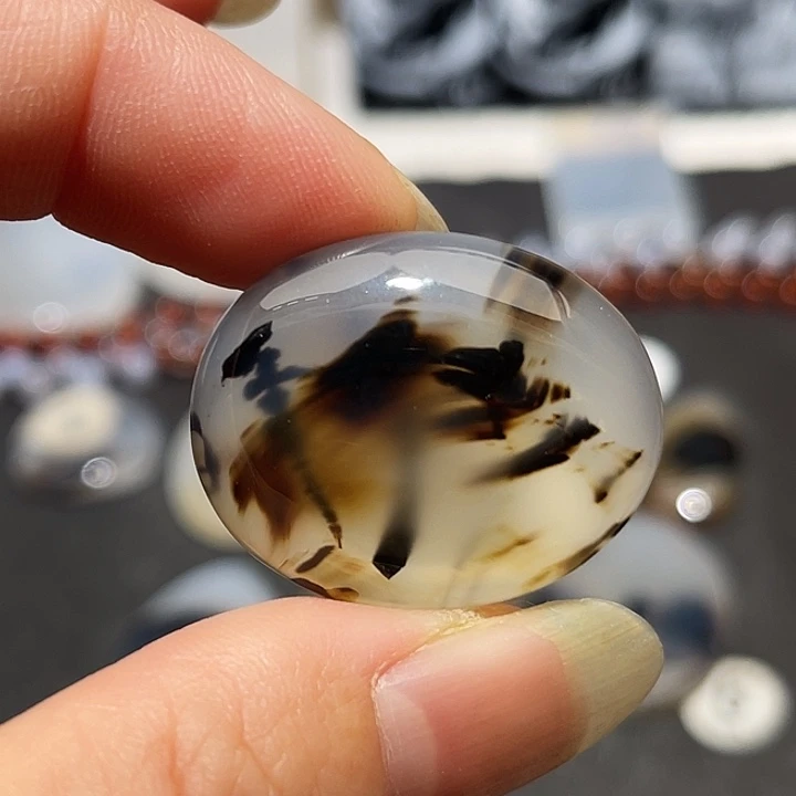 玛瑙/玉髓未镶嵌吊坠(不含链)