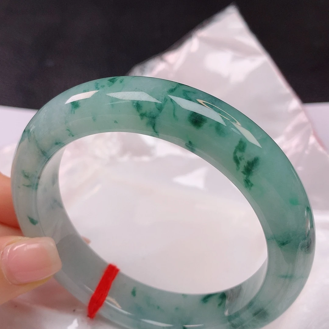 【闪购商品】未镶嵌手镯翡翠58翡翠手镯