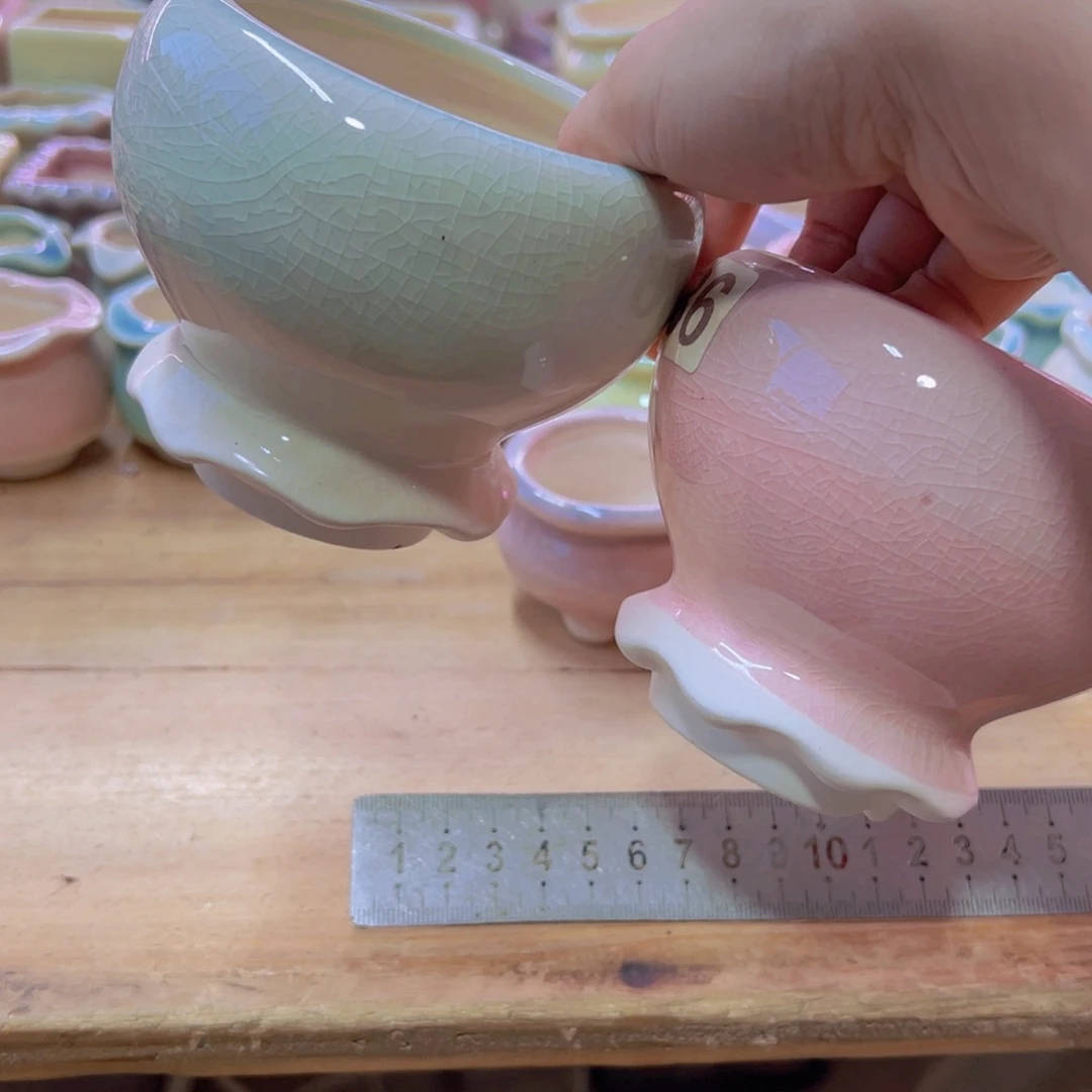 陶瓷花盆当场凑满12包邮