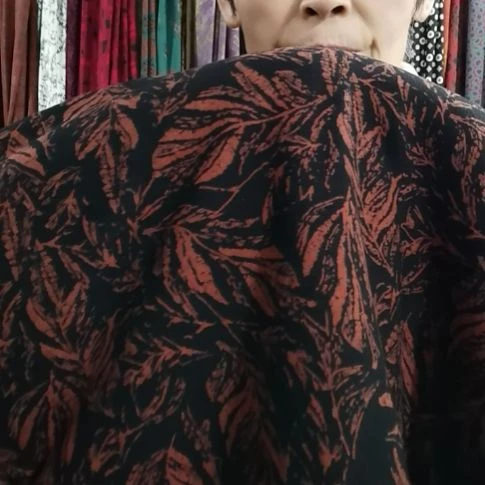 佳斯特绒布料树叶1.2米布头