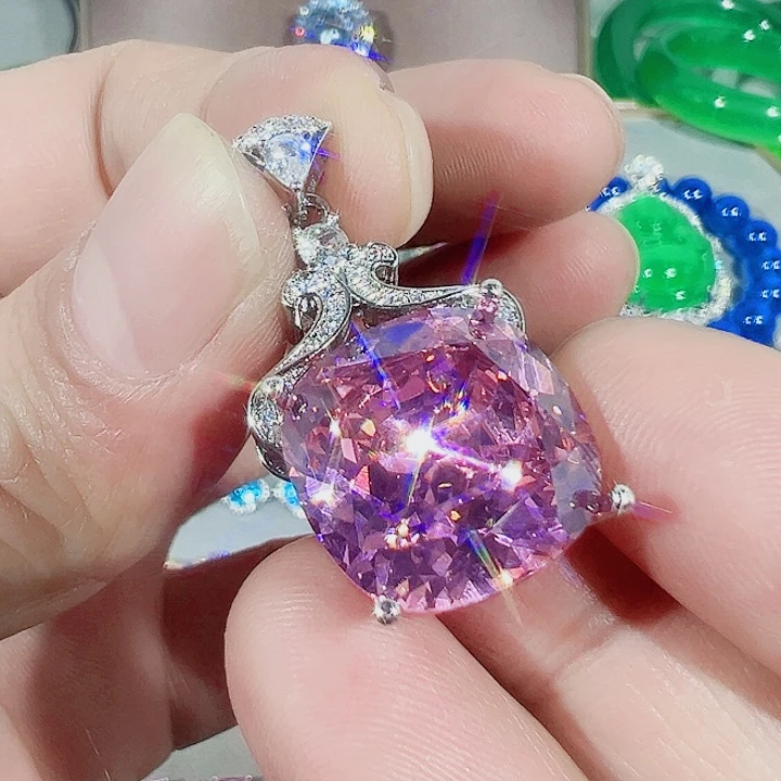 非金属红色蓝色满镶嵌