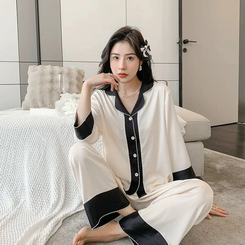 新品韩系简约轻奢家居服900