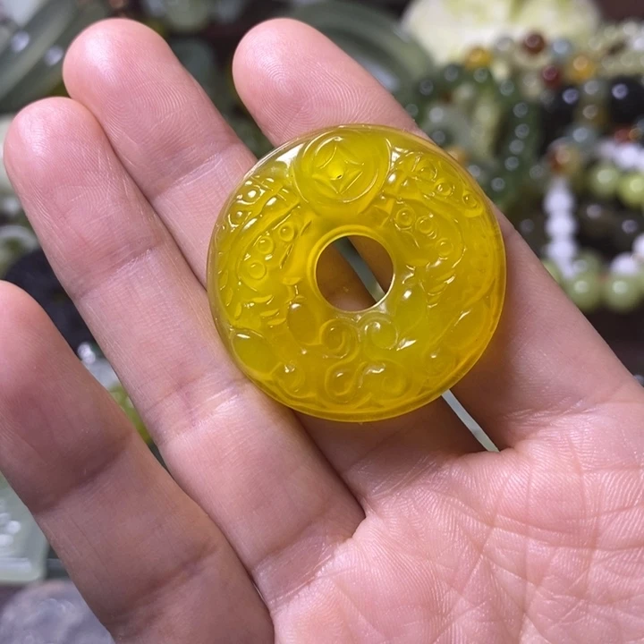 岫玉岫玉挂件未镶嵌?****?