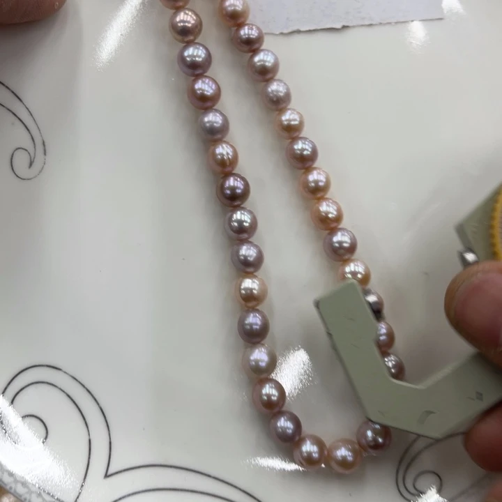 未镶嵌颈饰淡水珍珠019