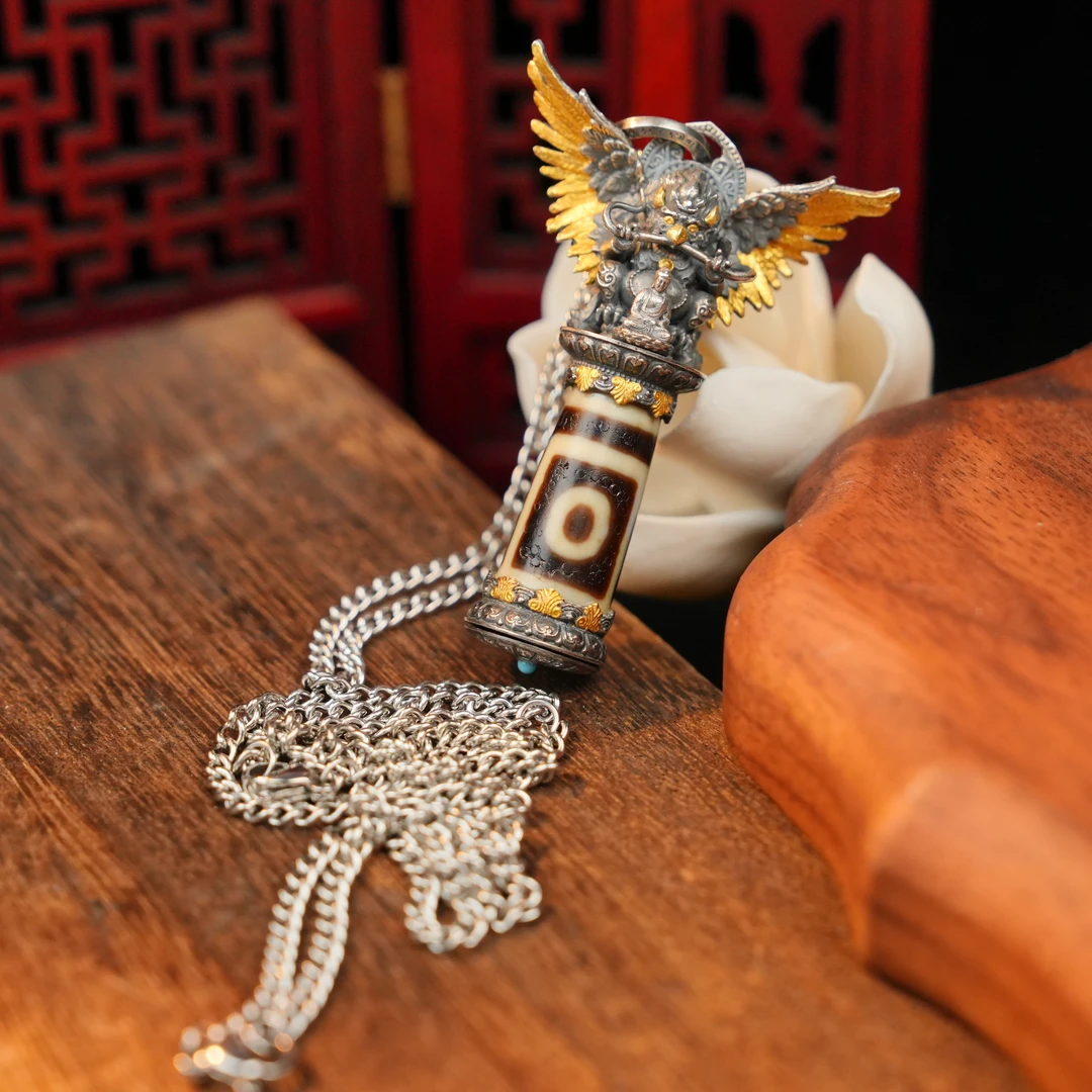 吊坠925银 大鹏鸟吊坠LGC027007