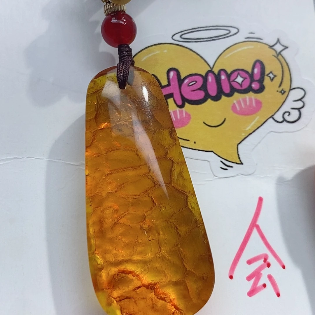 定制琥珀未镶嵌蜜蜡吊坠