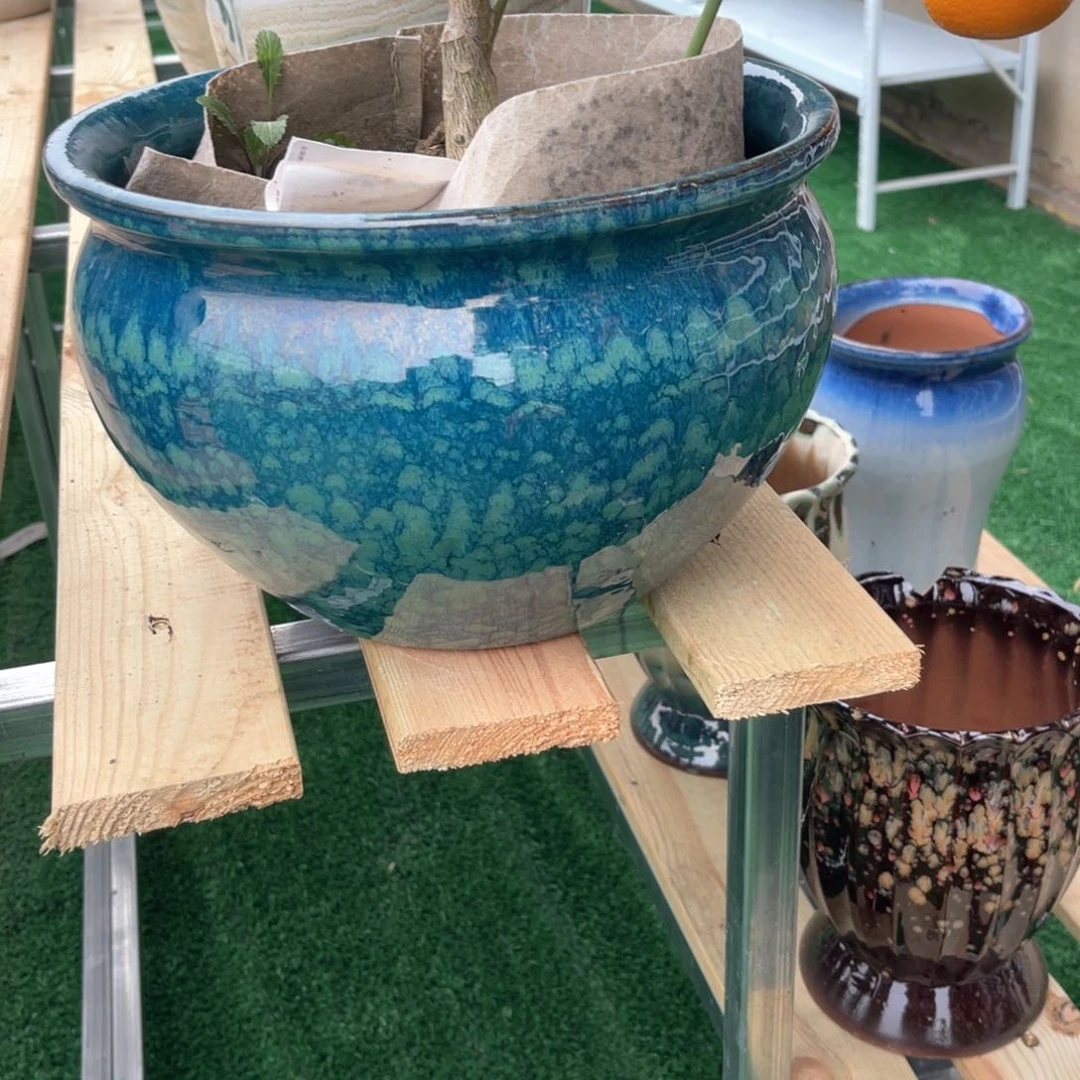 红陶养养花盆0215-1098