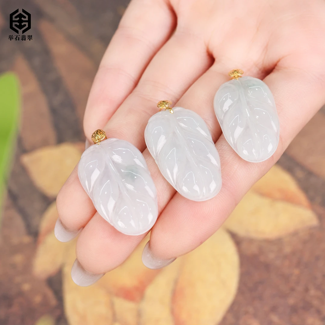 【举石臻品】TH0617-0127-42翡翠吊坠18k（一件/多样性发）v