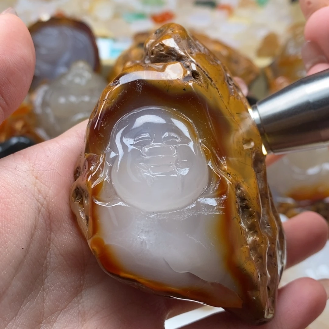 玛瑙/玉髓未镶嵌颈饰