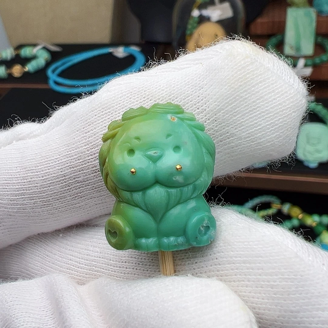 未镶嵌绿松石绿松石主播璐璐