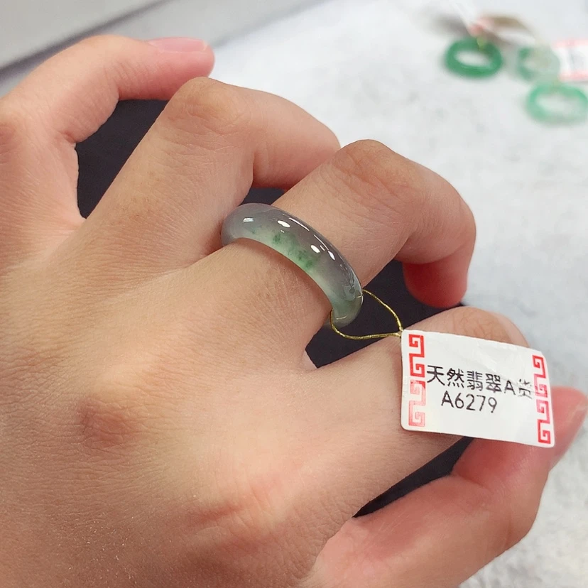 【闪购商品】未镶嵌戒指翡翠15号