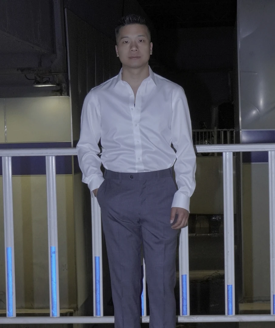 100% 棉 免烫男士正装衬衫