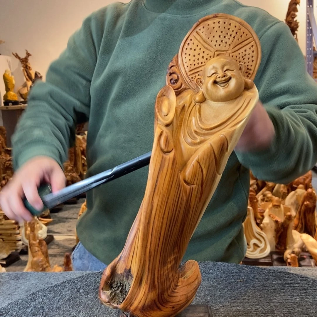 柏木（崖柏）太行崖柏根雕摆件