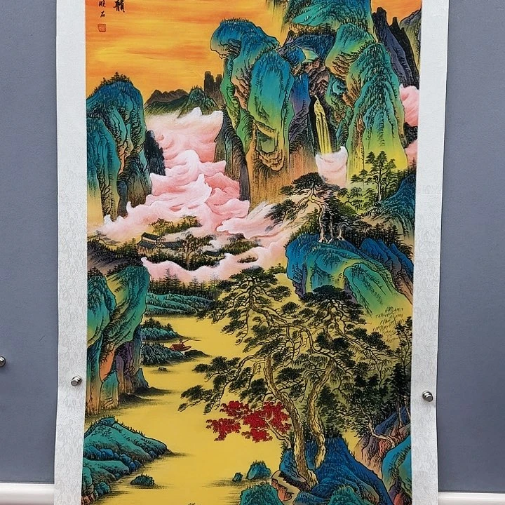 国画书法作品多次参加