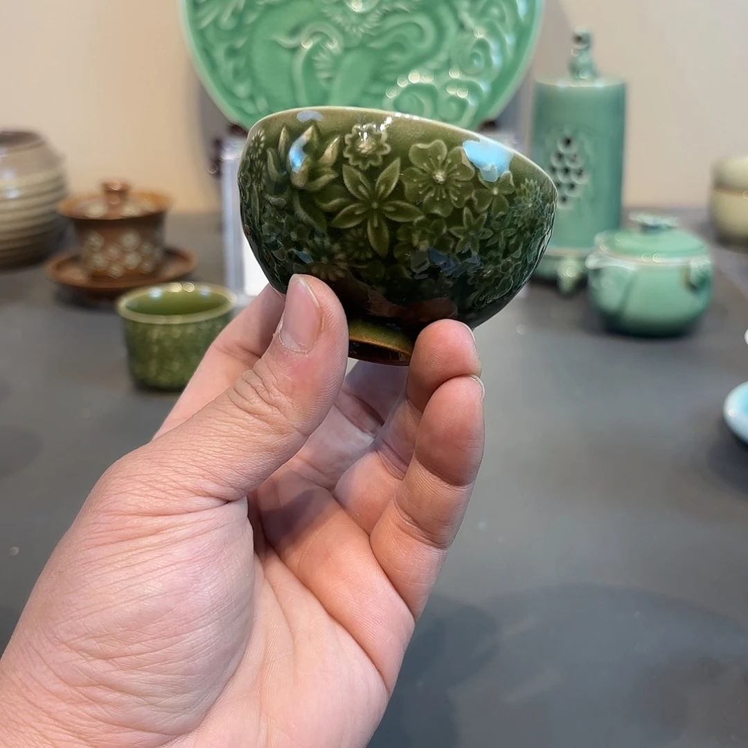 瓷片龙泉青瓷福利青瓷