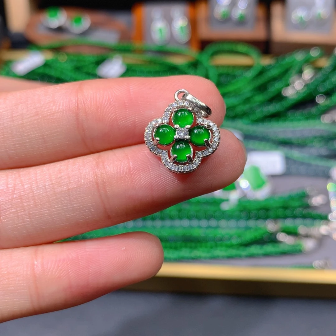 翡翠戒指未镶嵌天然翡翠