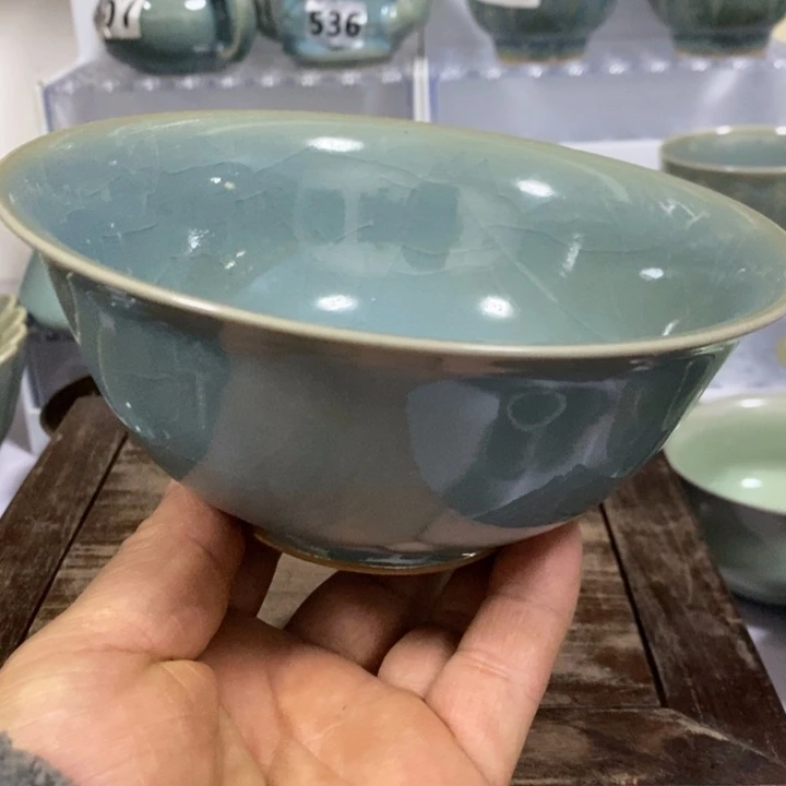 瓷碗原矿釉原产地汝瓷