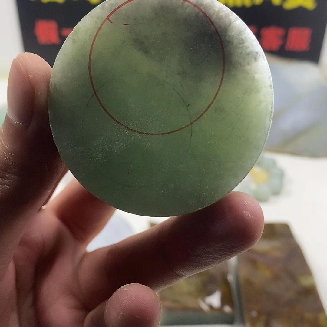 翡翠散珠天然缅甸翡翠a货50