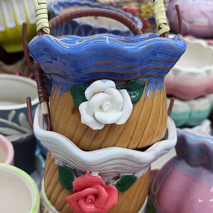 多肉绿植陶瓷花盆