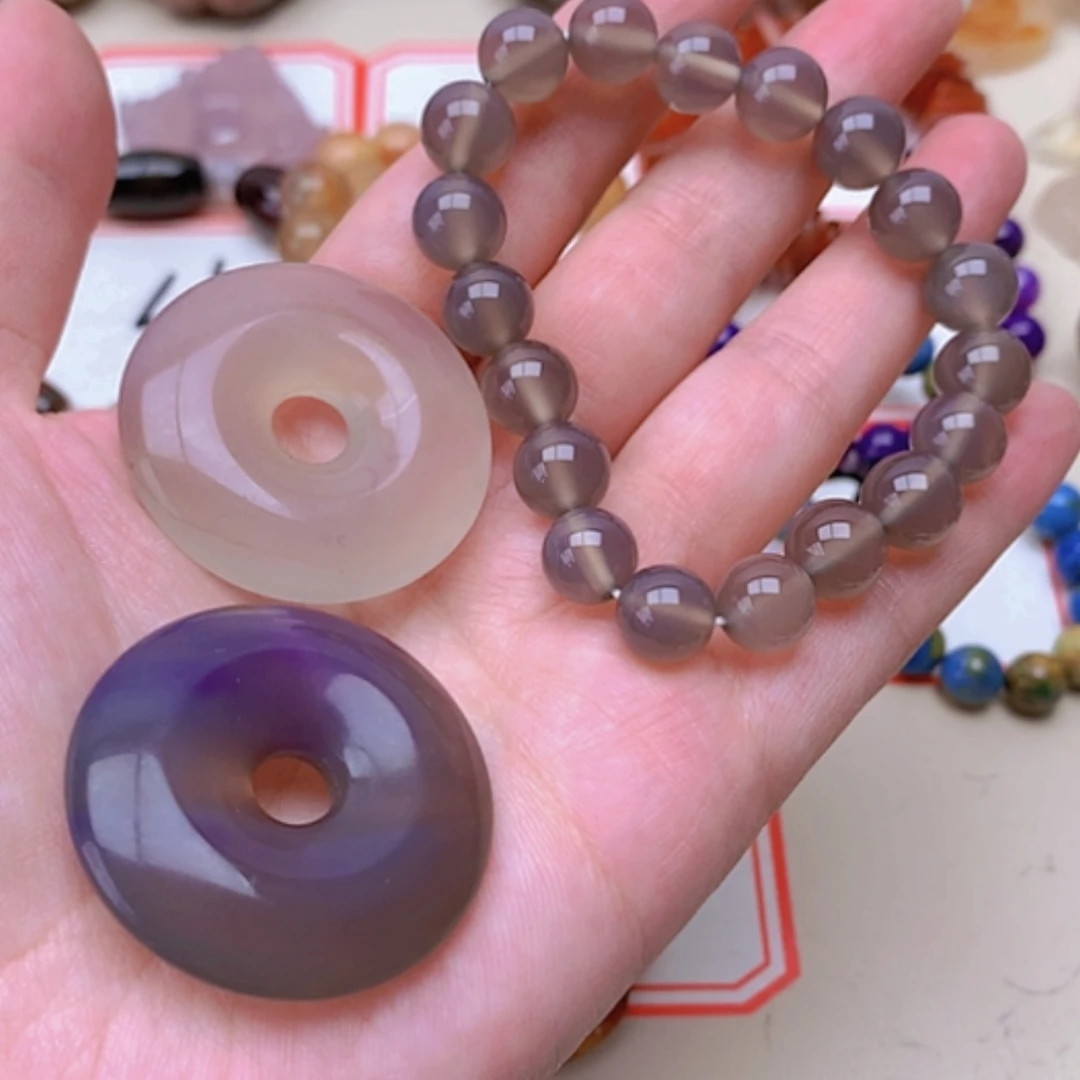 【闪购商品】未镶嵌玛瑙/玉髓珠宝半成品?*牛