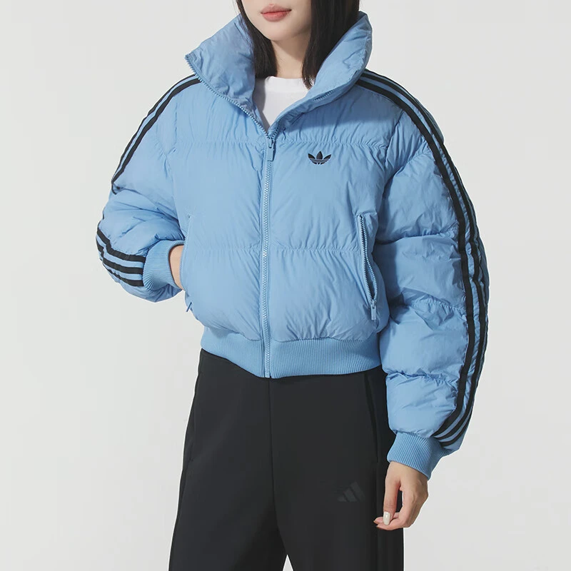 adidas/阿迪达斯三叶草棉服女装2025冬季新款运动服户外棉衣外套