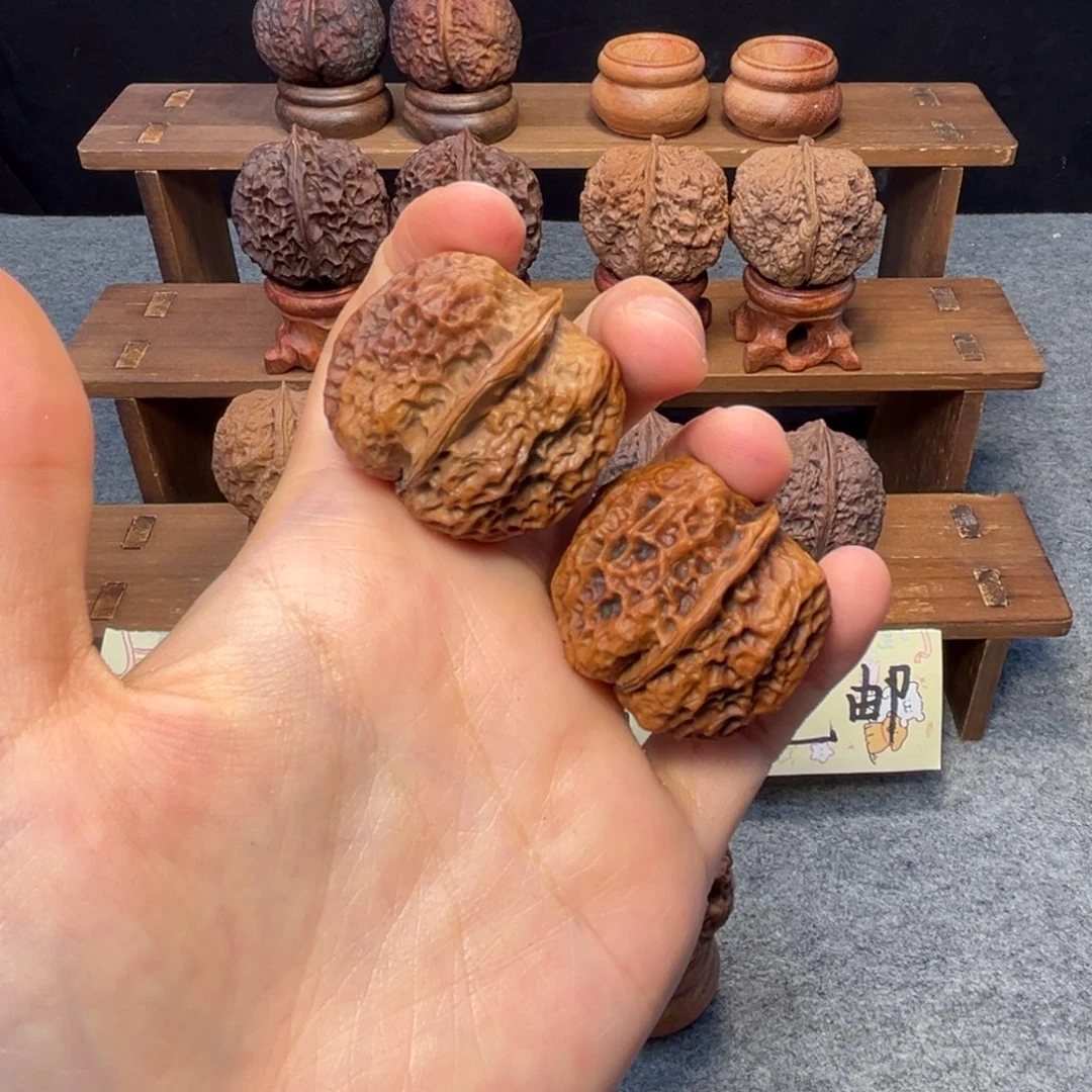 吊坠文玩核桃z鬼脸金蟾36mm