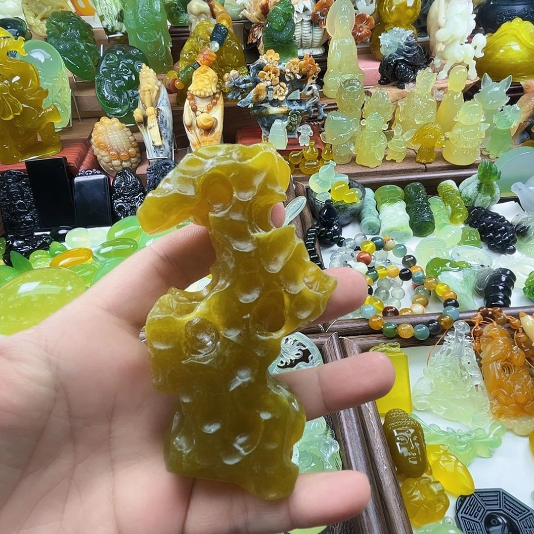 岫玉未镶嵌吊坠(不含链)