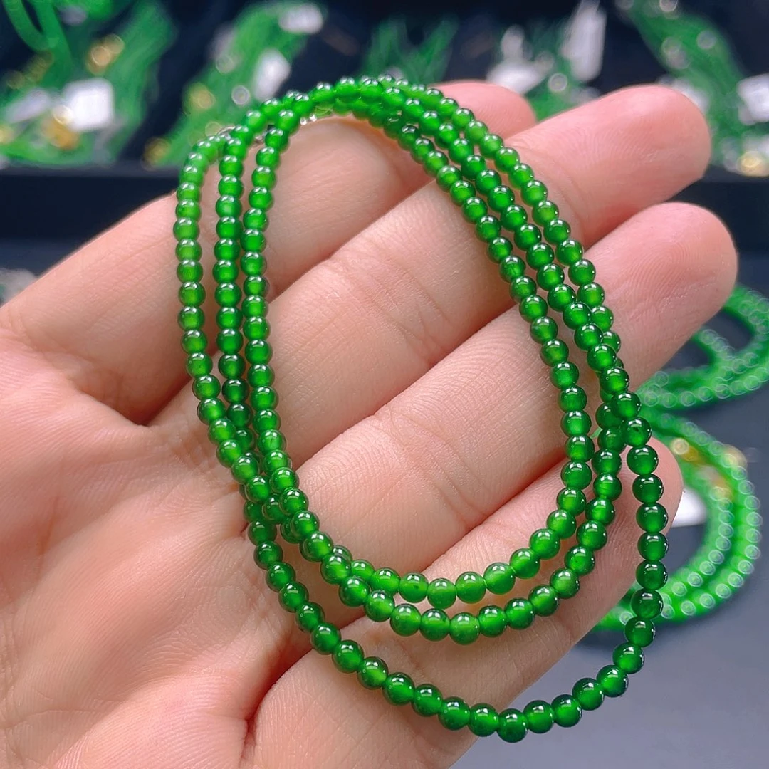 翡翠未镶嵌颈饰8888888888888