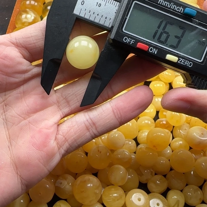 蜜蜡未镶嵌珠宝奇石天然205