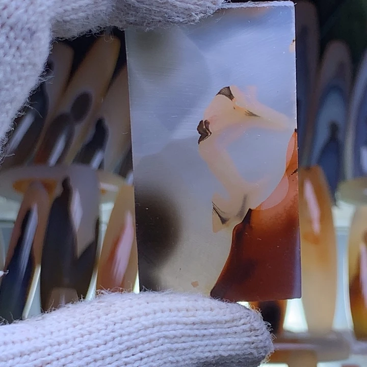 玛瑙/玉髓颈饰未镶嵌135