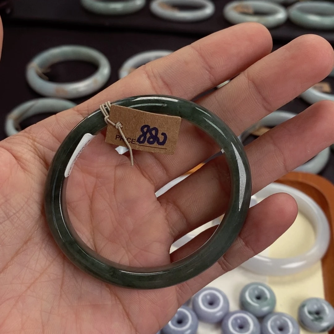 未镶嵌手镯翡翠未镶嵌a货天然翡翠手镯