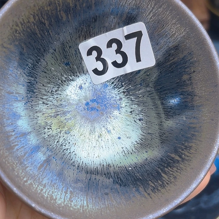 茶盏沐雨茶器柴烧主人杯