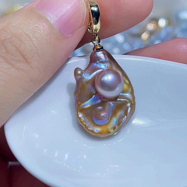 颈饰未镶嵌淡水珍珠