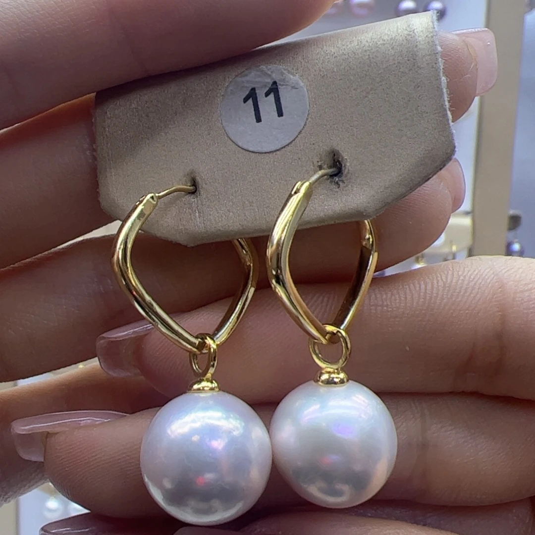 淡水珍珠耳饰未镶嵌