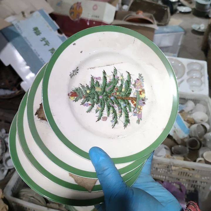 摆件陶瓷盘子碗啥都有