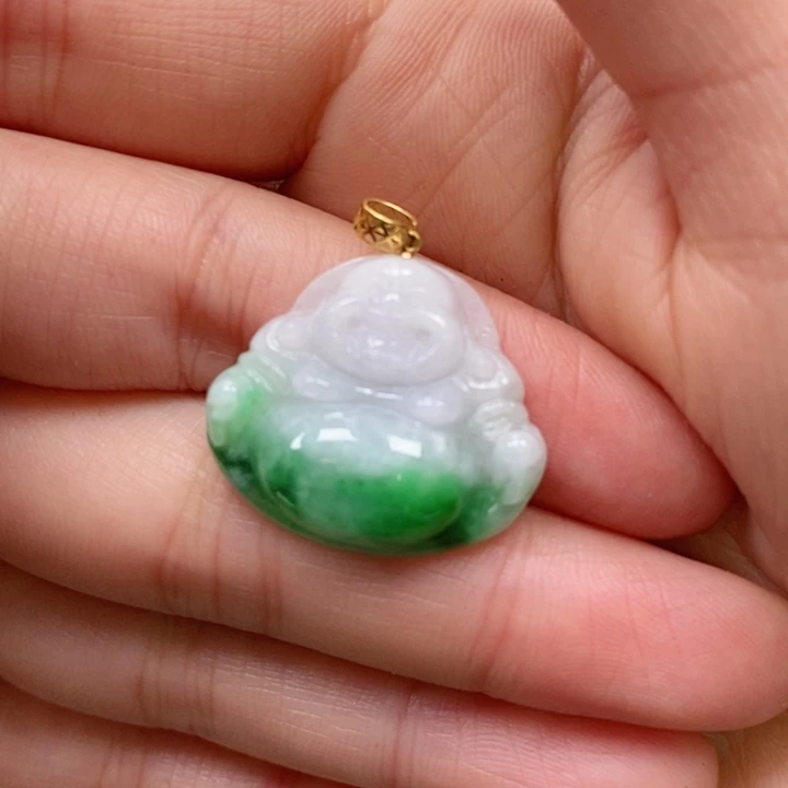 翡翠颈饰未镶嵌吊坠