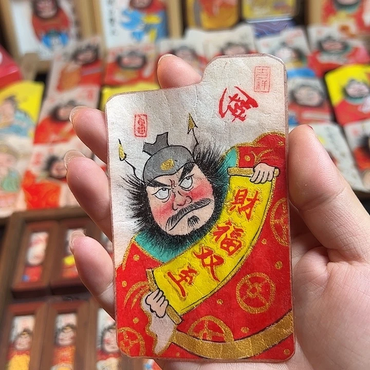 拾***、纯手绘钟馗文创画