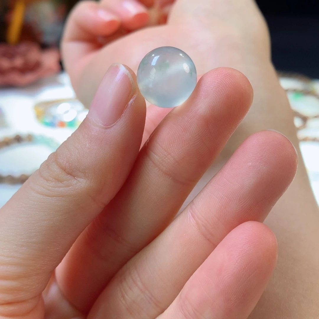 翡翠散珠卡13高冰单珠