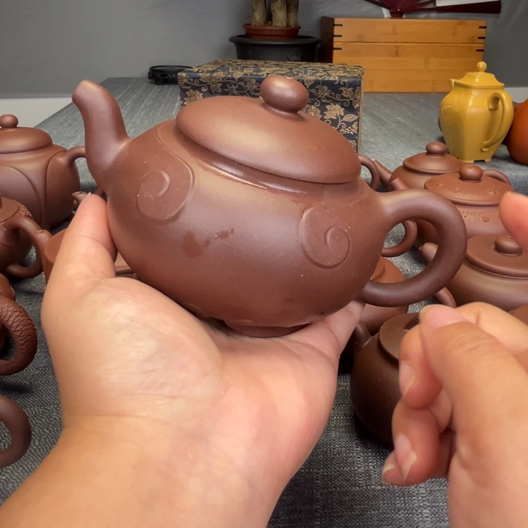 它***卜茶壶紫砂宜兴紫砂