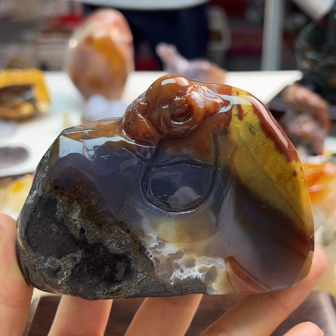 玛瑙/玉髓未镶嵌颈饰