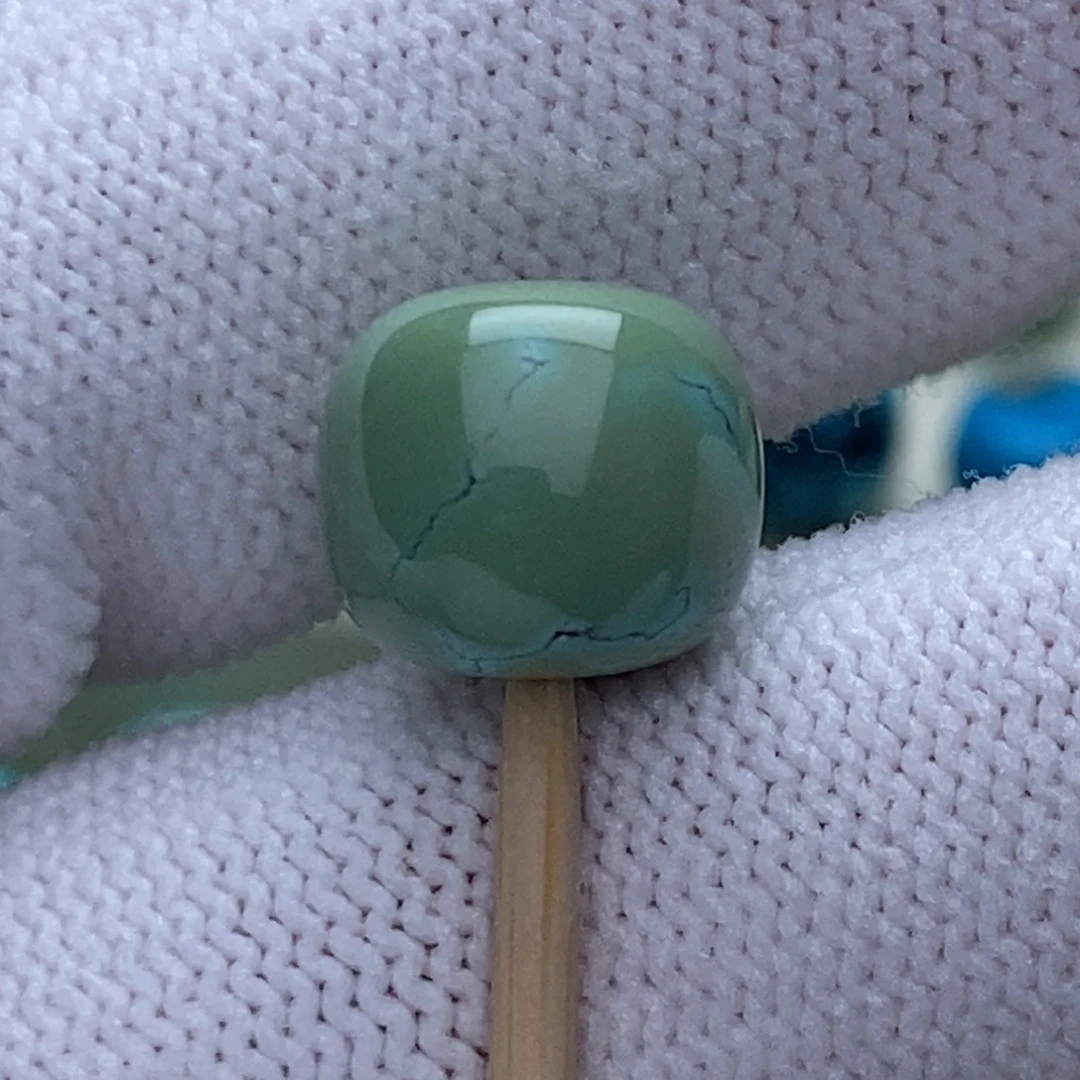 绿松石未镶嵌绿松石10.7mm