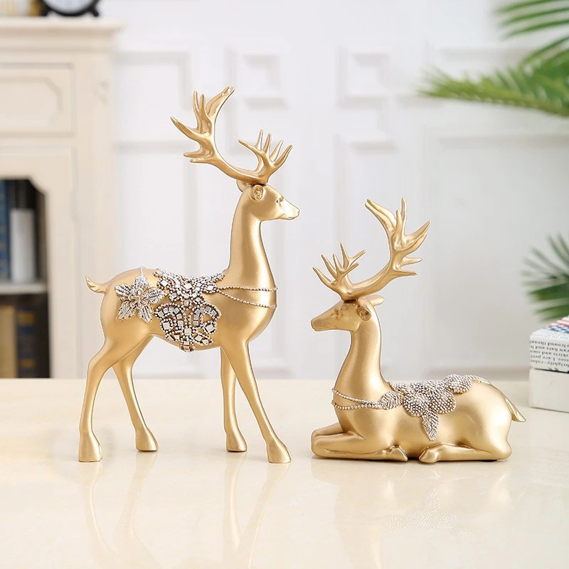 家居饰品欧式情侣创意礼品情侣结婚礼物酒柜客厅电视柜装饰结婚礼