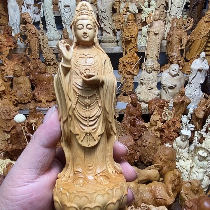 柏木（崖柏）南海观音