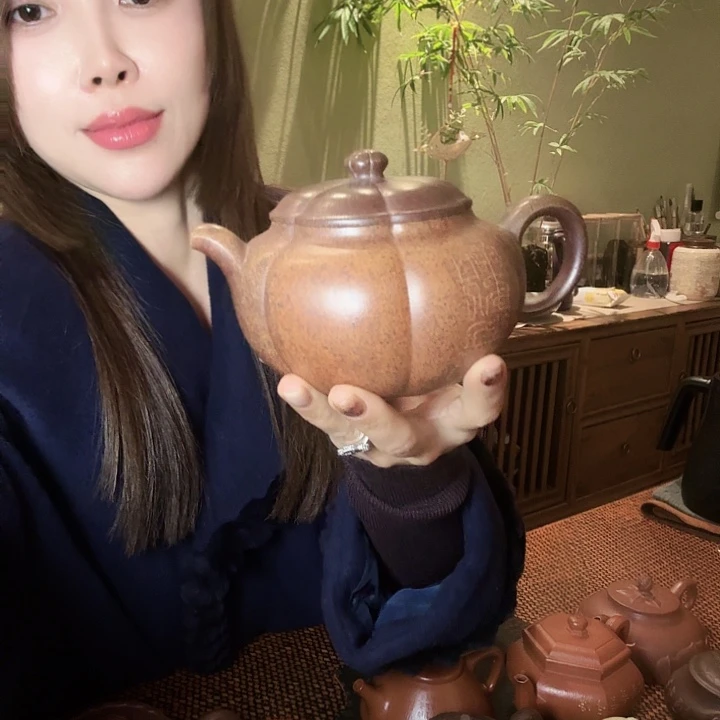 茶壶紫砂底槽清柴烧