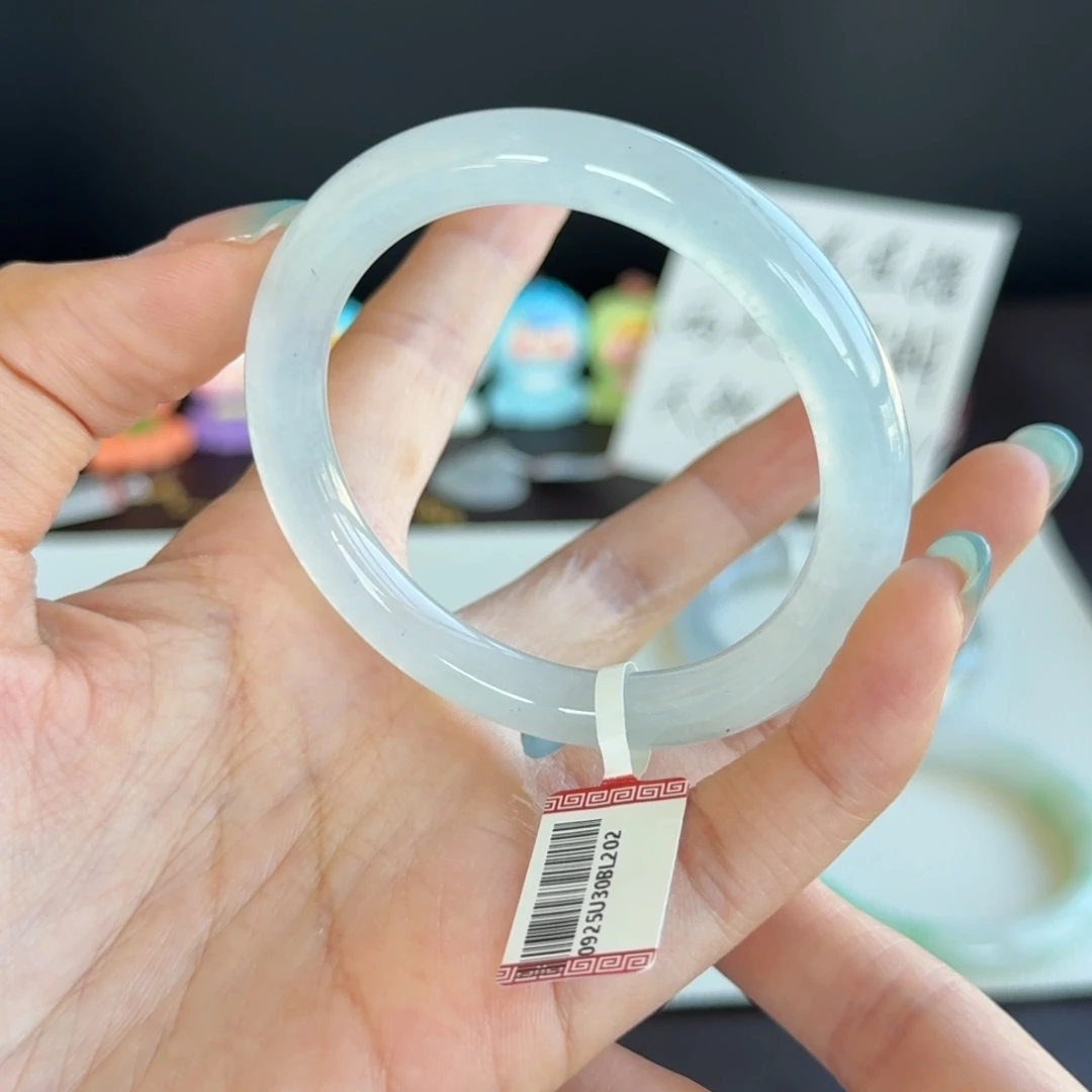 翡翠未镶嵌手镯14号 50.8