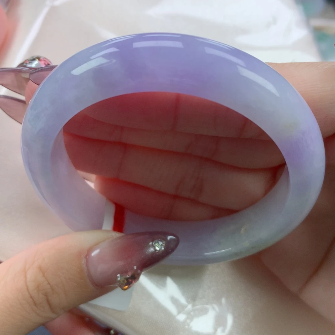 翡翠手镯未镶嵌54.4正圈