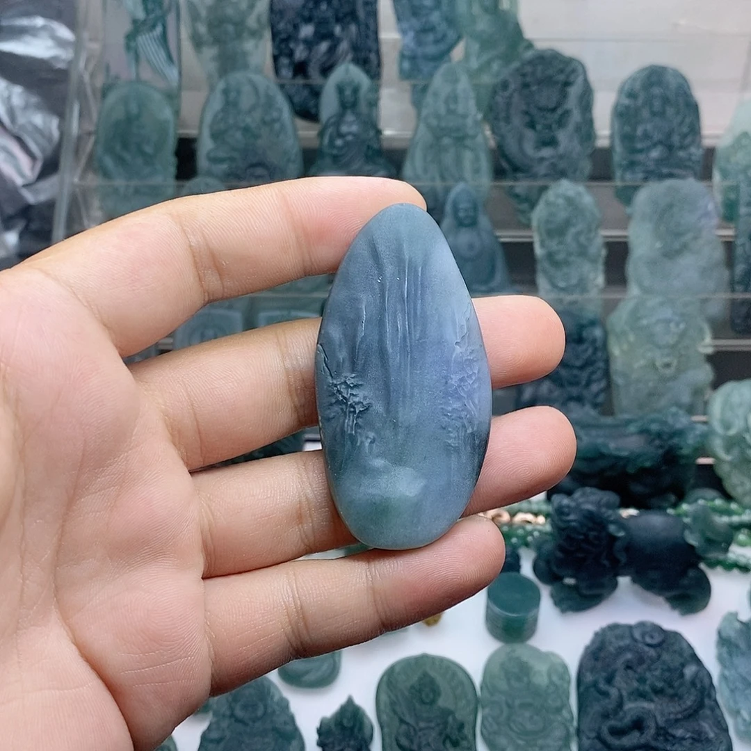 未镶嵌定制翡翠悟到