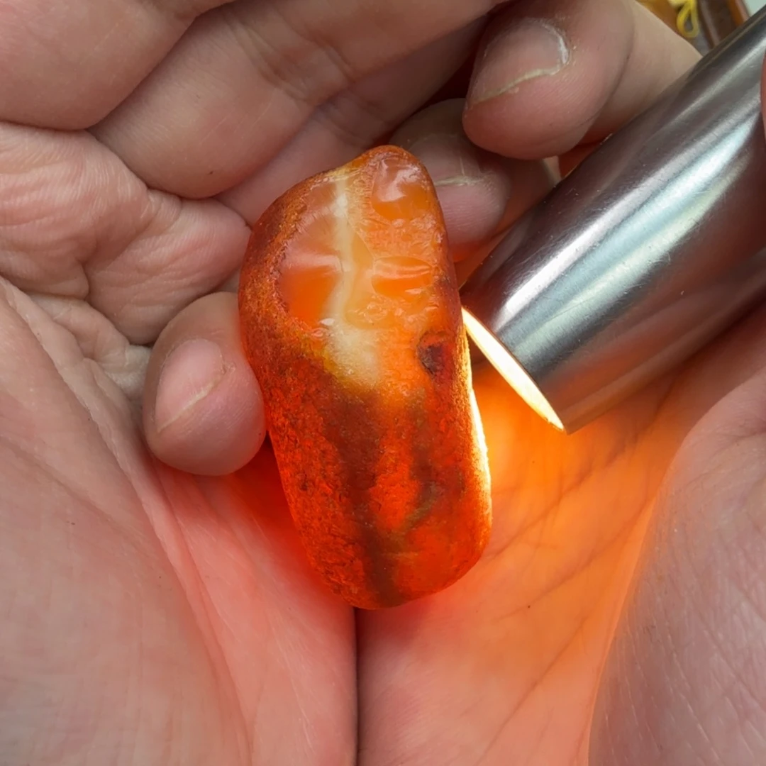 未镶嵌定制琥珀焦皮